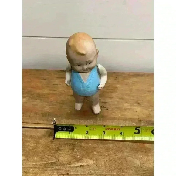 Antique 5” German All Bisque Baby Bud Doll Closed Mouth - Picture 14 of 14
